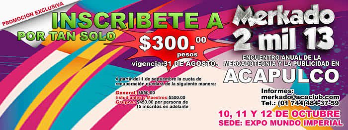 Encuentro Anual de la Mercadotecnia y la Publicida
