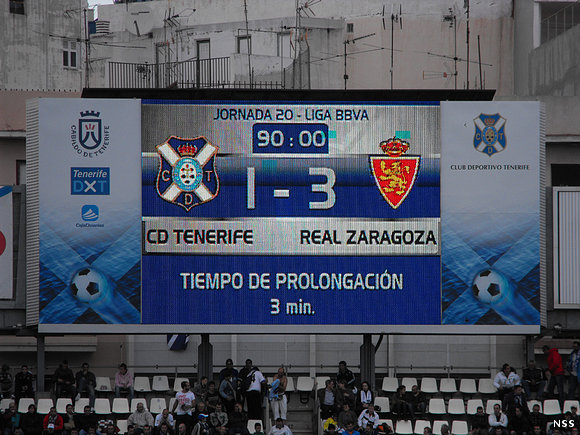 Tenerife 1 - Zaragoza 3 (29) (31-1-2010)