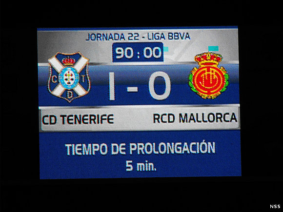 Tenerife 1 - Mallorca 0 (32) (15-2-2010)