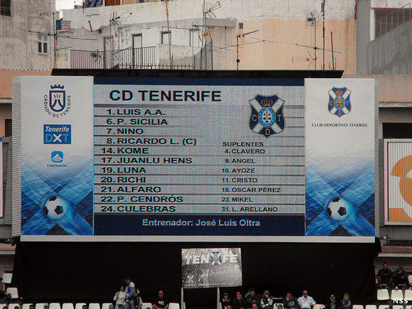 Tenerife 5 - Levante 1 (11) (12-4-2009)
