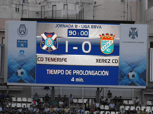 Tenerife 1 - Xerez 0 (37) (25-10-2009)