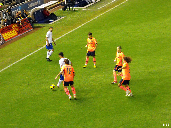 Tenerife 0 - Barcelona 5 (25) (10-1-2010)