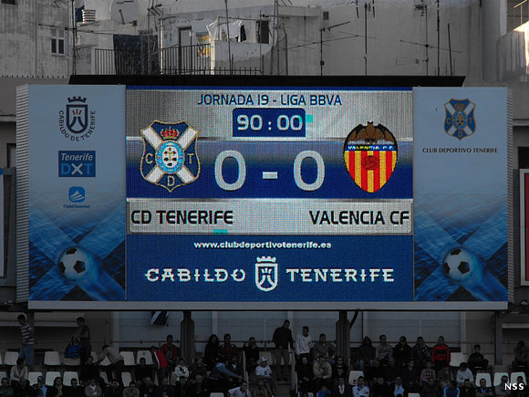 Tenerife 0 - Valencia 0 (34) (25-1-2010)