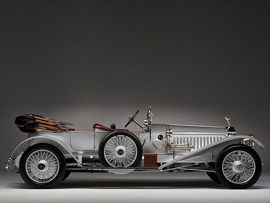 Coche Clásico: Foto de un Auténtico coche Antiguo.
