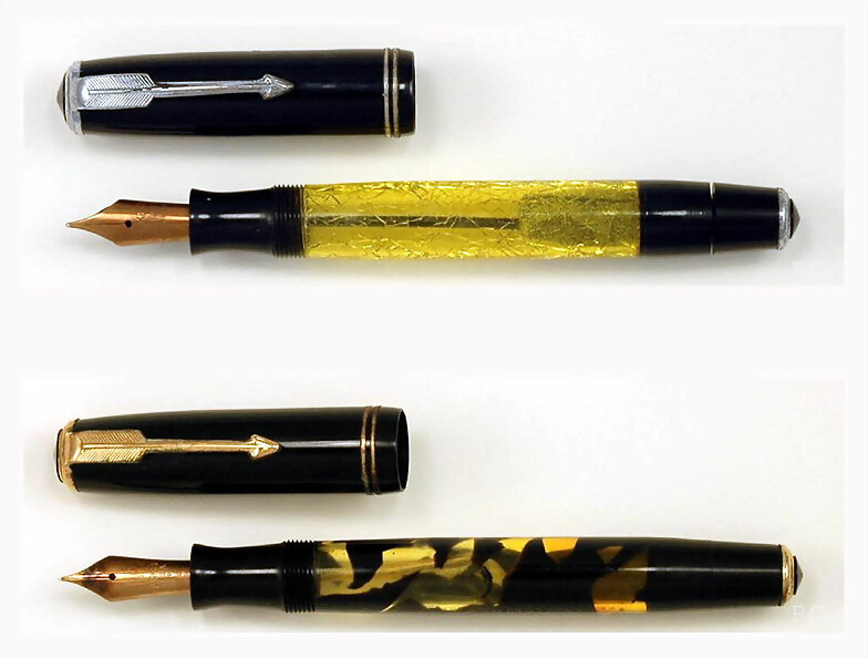 Parker Vacumatics prototypes transparent