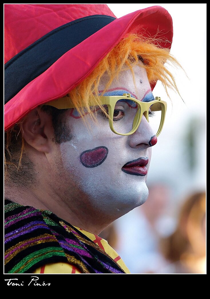 La melancolía del payaso.