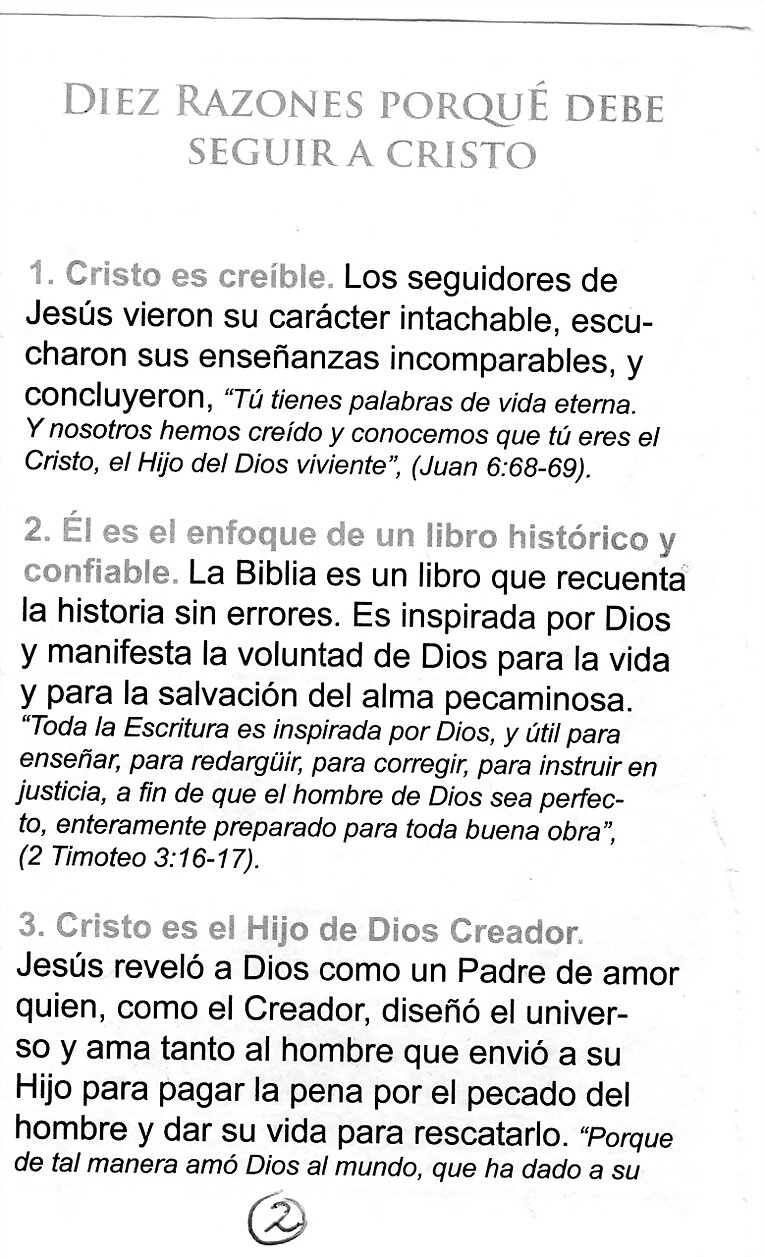RAZONES PARA AMAR A DIOS