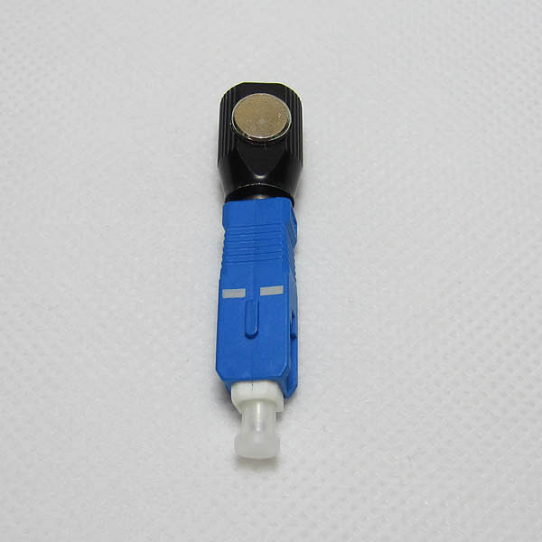 Bare fiber optic adapter