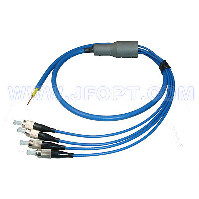 4 cores Single-mode Indoor armored pigtail
