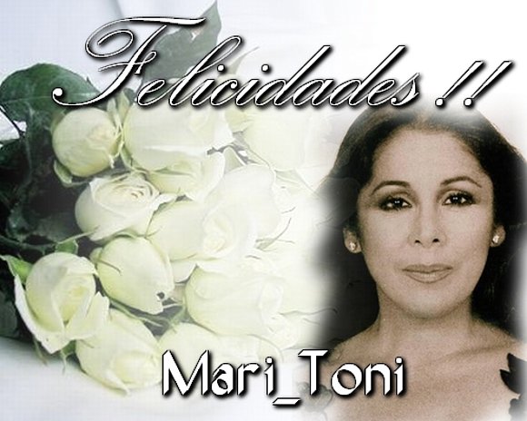 MUCHAS FELICIDADES MARITONI