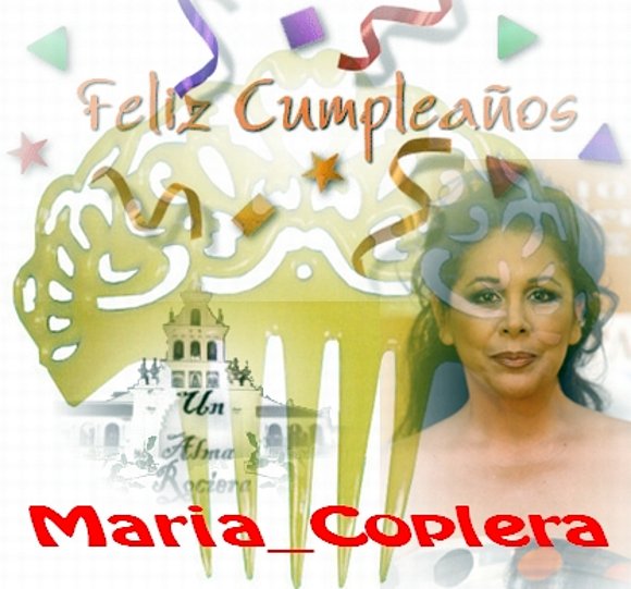 FELICIDADES MARIA