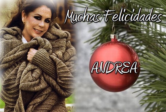 FELICIDADES ANDREA