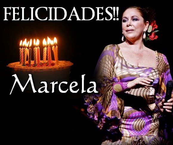 FELICIDADES MARCELA