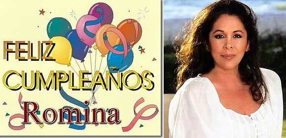 Felicidades Romina alias Peperina