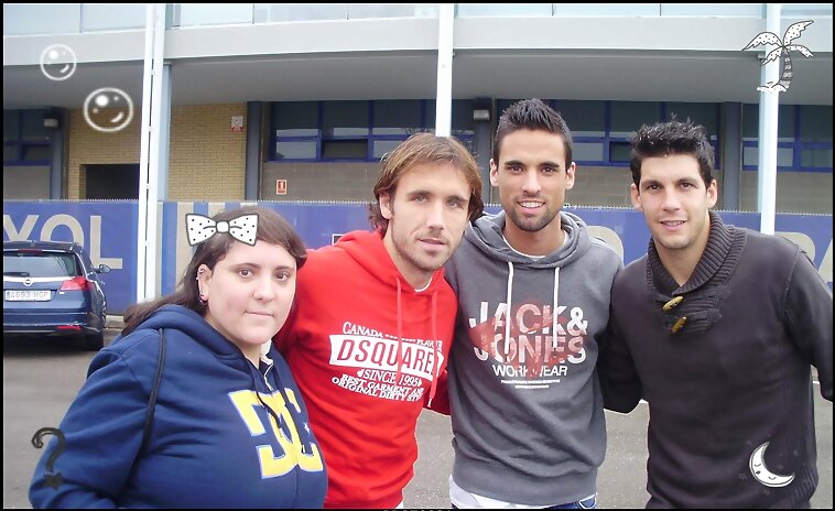 Con Verdú,Raúl Rodriguez&Javi López
