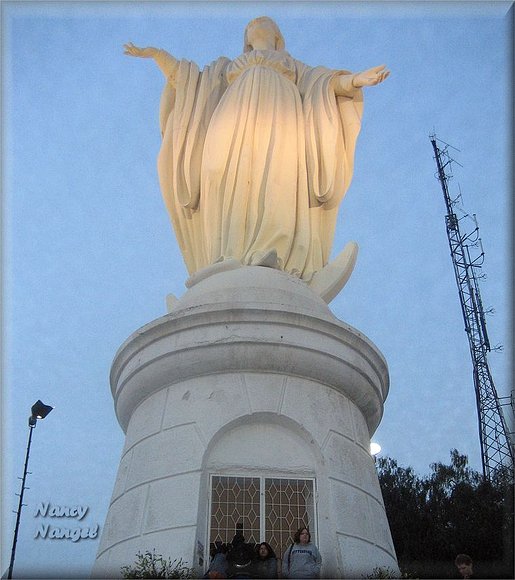 Virgen de Cerro San Cristobal  (Chile)