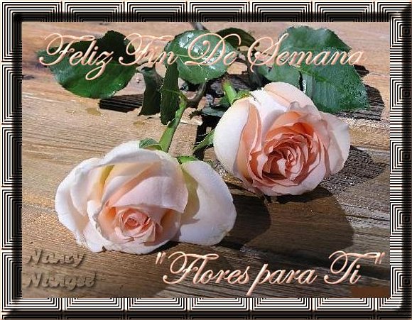 ***Con cariño te deseo un Feliz Fin de Semana***