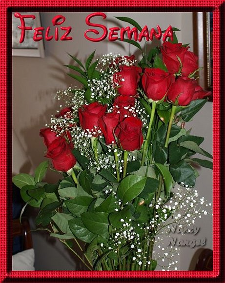 ***Feliz Semana te deseo de todo corazón***