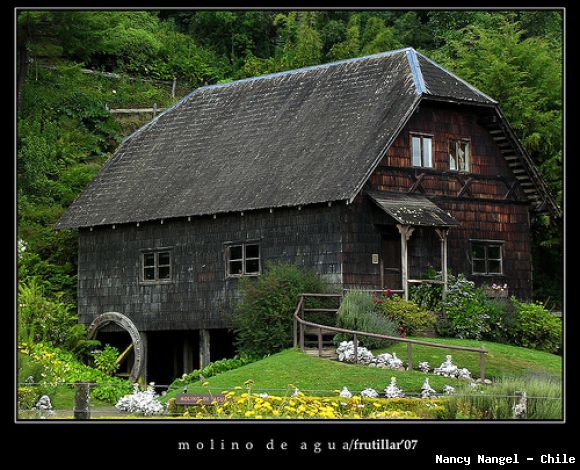 Molino de agua Frutillar (Chile)