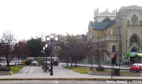 Calles Alamenda con Comming  (Chile)