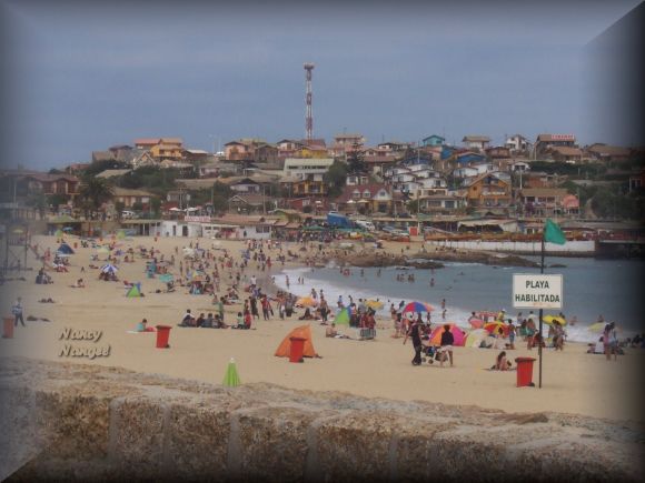 Playa  El Quisco   (Chile)