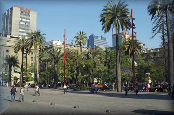 Plaza de Armas de Santiago   (Chile)