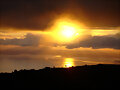 Atardecer en el Lago Llanquihue   (Chile)