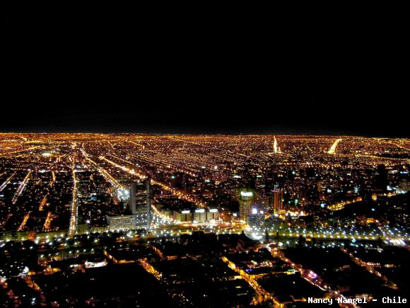 Santiago de Noche (Chile)