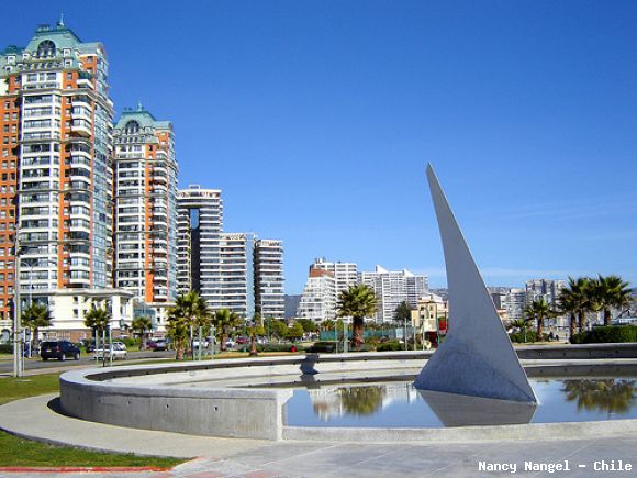 Reloj de Sol  en Viña del Mar ( Chile)
