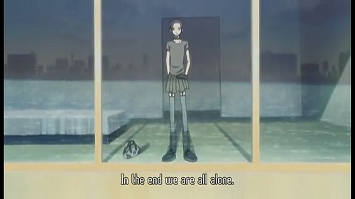 Todos estamos solos al final.