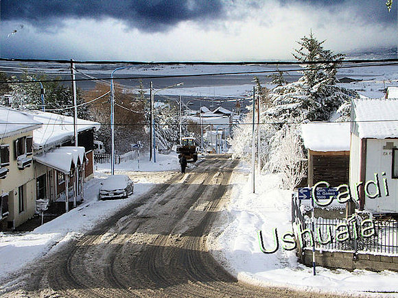 El cumpleaños de Ushuaia con nieve