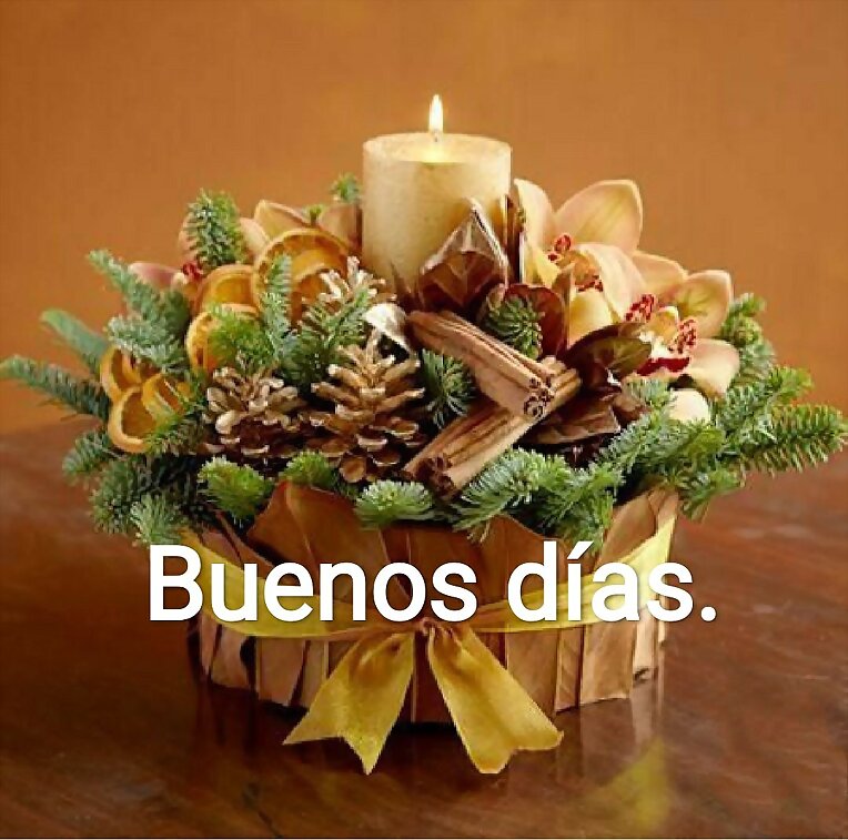 BUENOS DIAS
