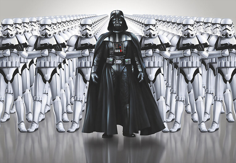 Fotomural STAR WARS IMPERIAL FORCE