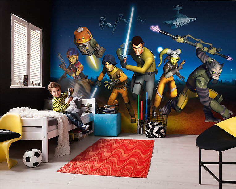 FOTOMURAL STAR WARS REBELS RUN