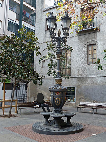 FAROLA-FUENTE "CANALETAS"