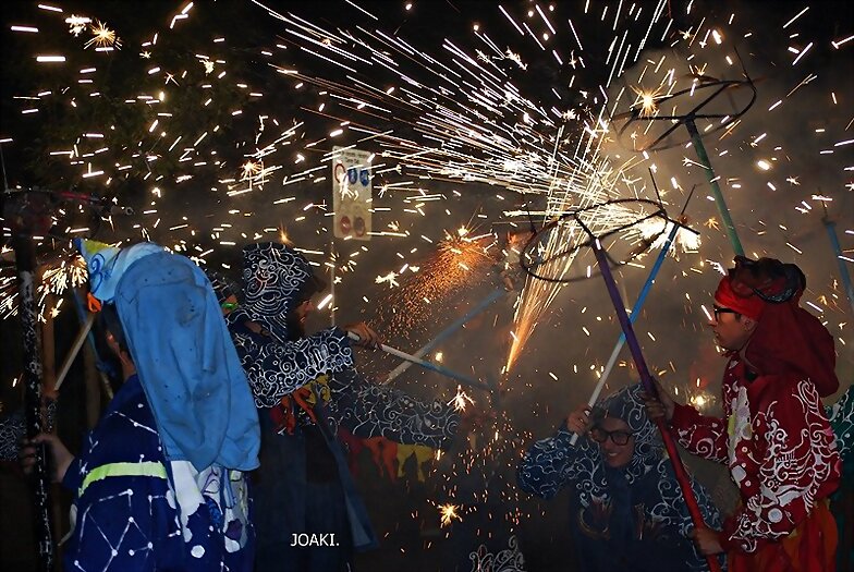 CORREFOC EN SANT FELIU DE LLOBREGAT-Barcelona -