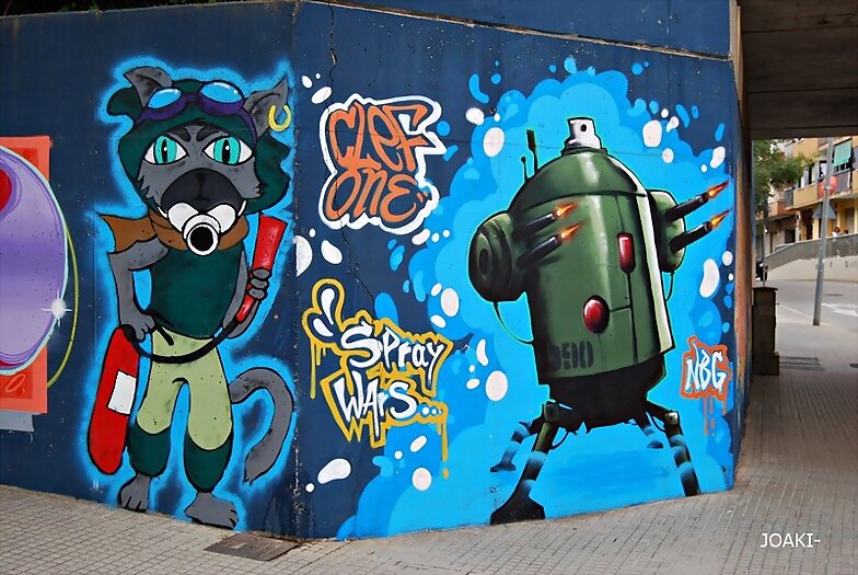 ARTE CALLEJERO-GRAFITIS-MURALES -24-
