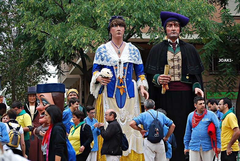 GIGANTES EN SANT FELIU DE LLOBREGAT-Barcelona -
