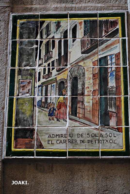 CARRER  PETRITXOL-Barcelona -