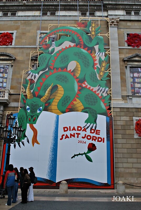 DRACS-DRAGONES (Varios)-Y SANT JORDI .-421-