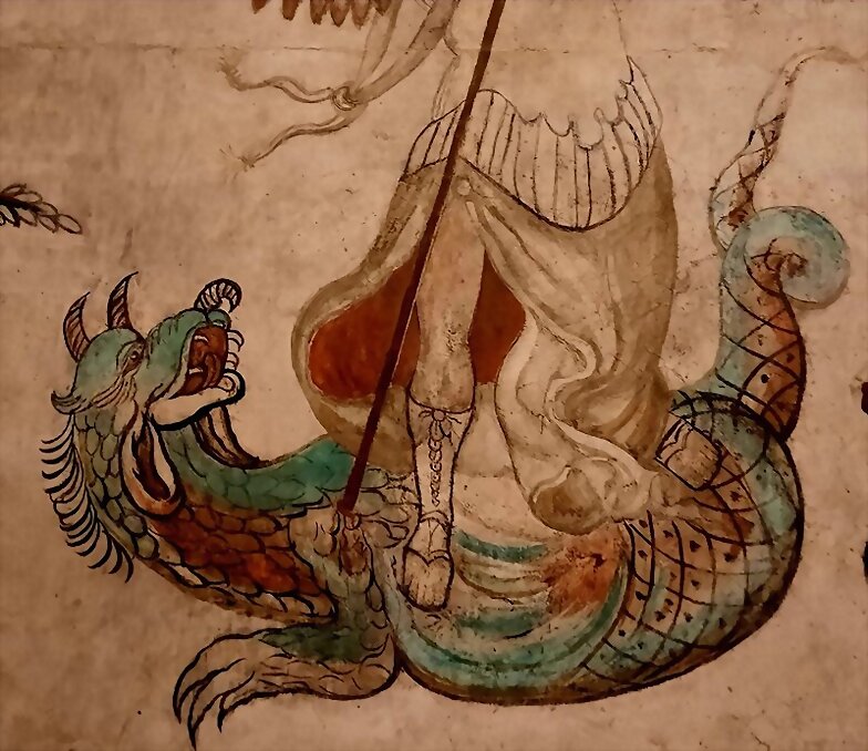 DRACS-DRAGONES (Varios)-Y SANT JORDI .-431-