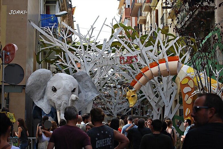 FIESTAS DE GRACIA 2017-Barcelona -.