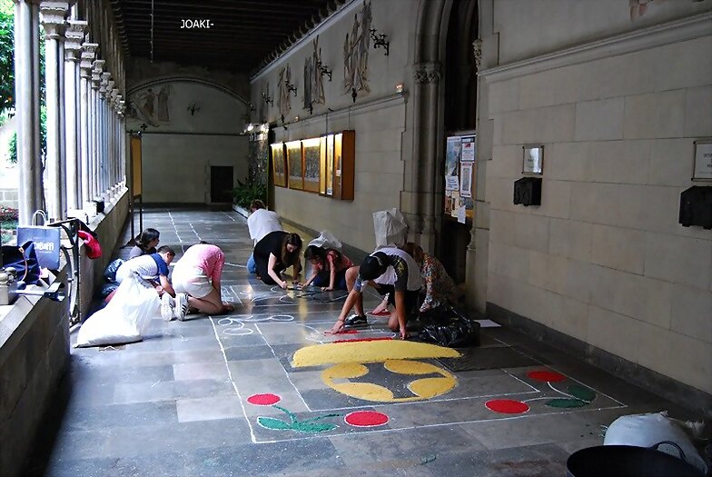 ALFOMBRAS DE FLORES .Corpus -