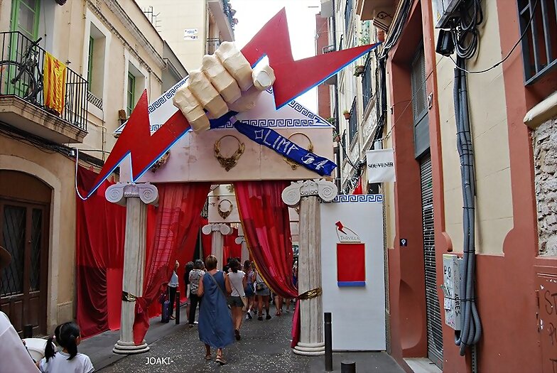 FIESTAS DE GRACIA 2018-Barcelona -.