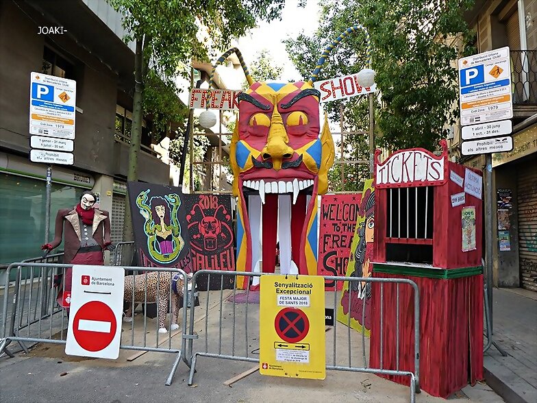 FIESTAS DE GRACIA 2018-Barcelona -.