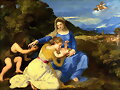 TIZIANO. MADONNA ALDOBRANDINI