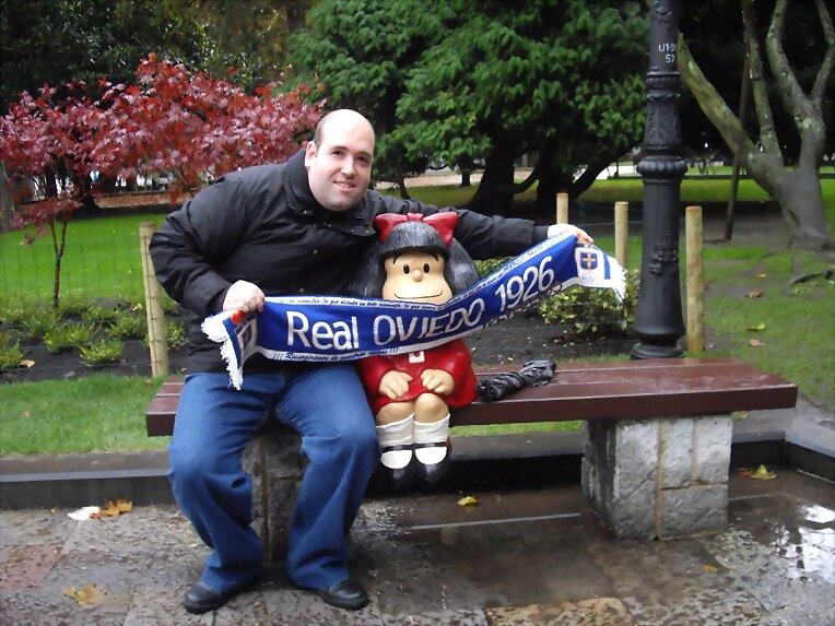 Yo con Mafalda