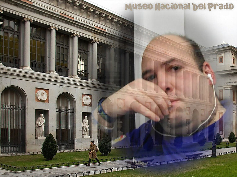 Montaje con el Museo Nacional del Prado