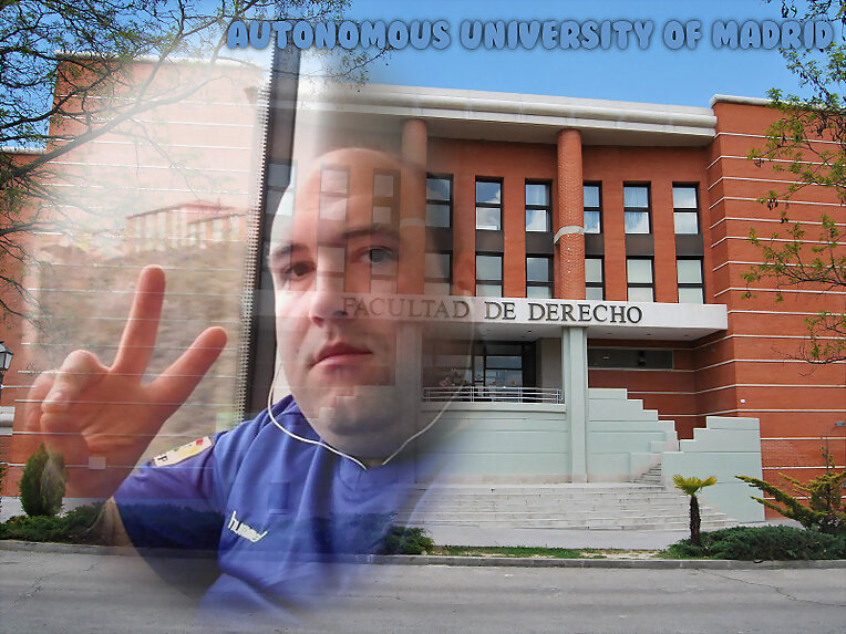 Montaje con la Universidad Autonóma de Madrid