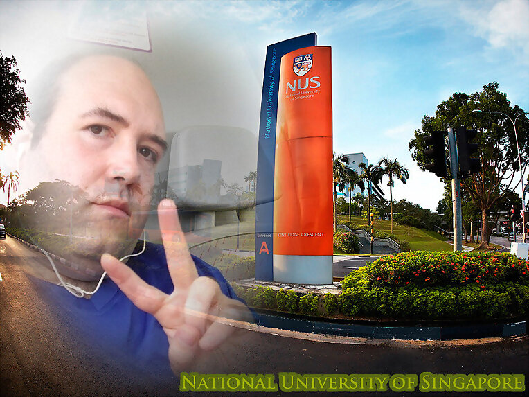 Montaje con la universidad nacional de Singapur